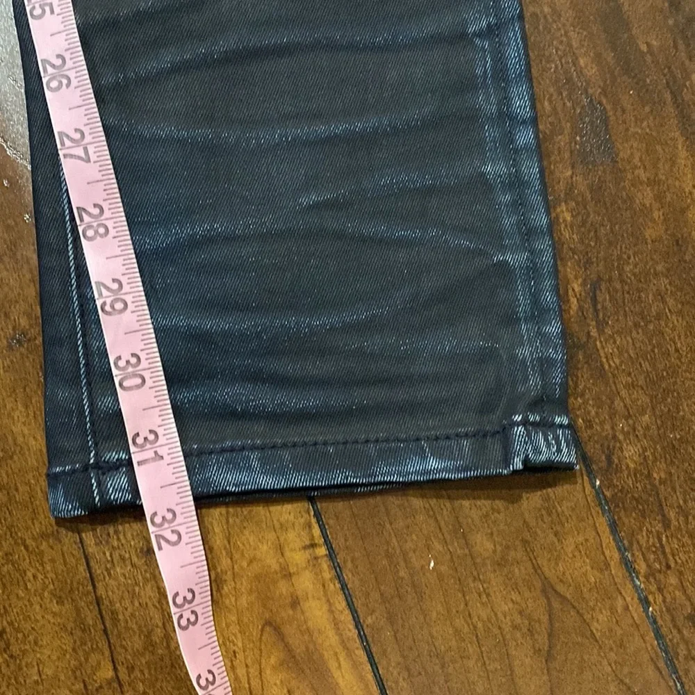NWT Cult of Individuality Sample Stilt Skinny Blue/Black Waxed Denim Jeans #C192